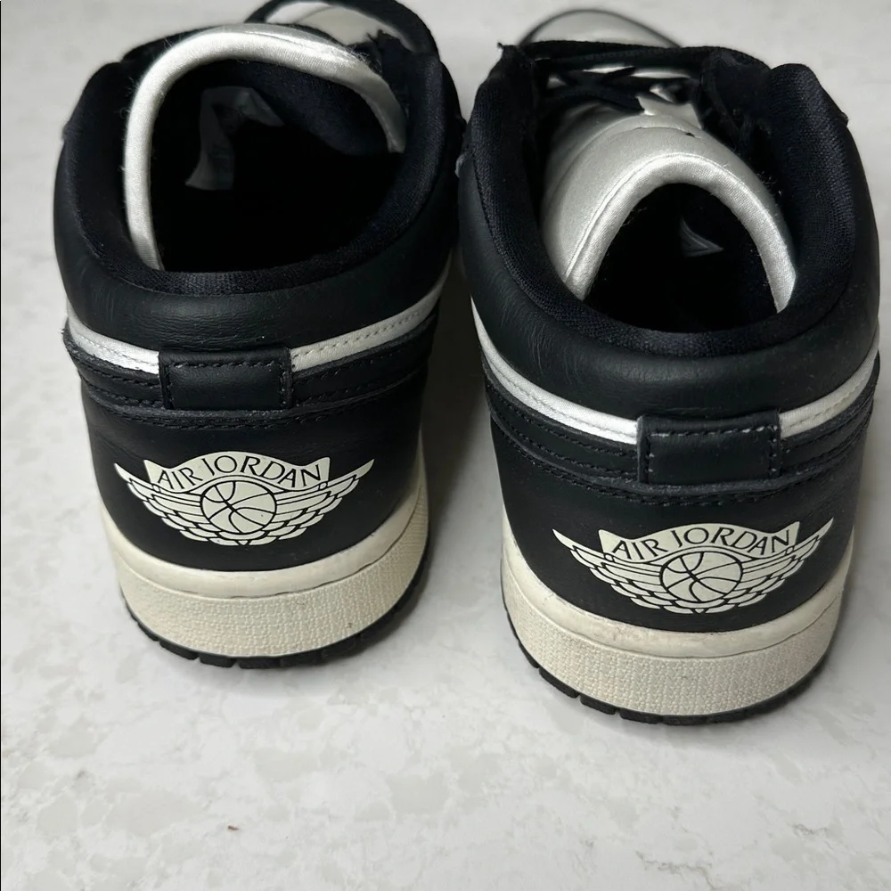 Nike Sail and Black Air Jordan 1 Low SE